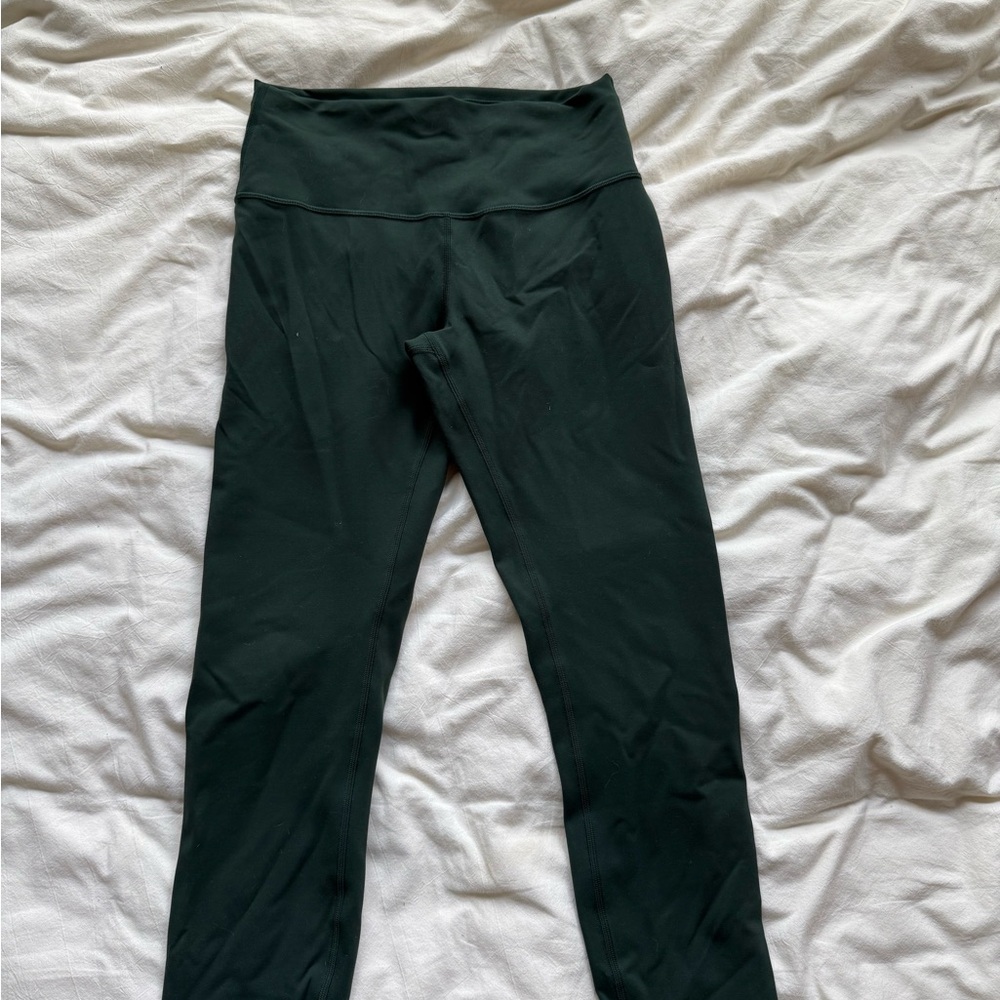 lululemon athletica Dark Green Leggings